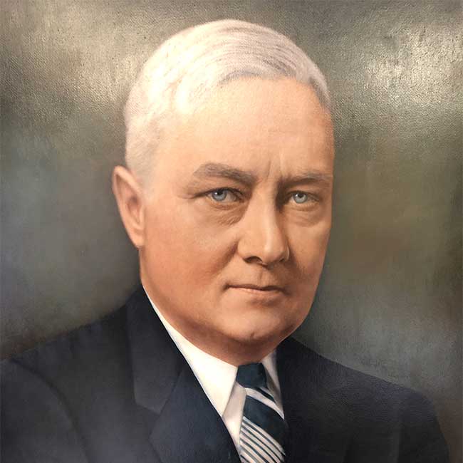 Painting of Lansdale Sasscer